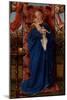 Madonna and Child at the Fountain-Jan van Eyck-Mounted Giclee Print