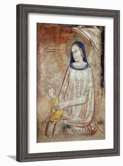 Madonna and Child, Basilica of Sant'Eustorgio, Milan, Italy-null-Framed Giclee Print