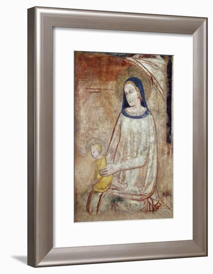 Madonna and Child, Basilica of Sant'Eustorgio, Milan, Italy-null-Framed Giclee Print