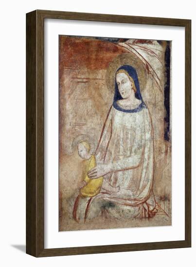 Madonna and Child, Basilica of Sant'Eustorgio, Milan, Italy-null-Framed Giclee Print