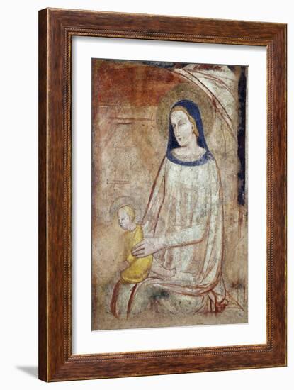 Madonna and Child, Basilica of Sant'Eustorgio, Milan, Italy-null-Framed Giclee Print