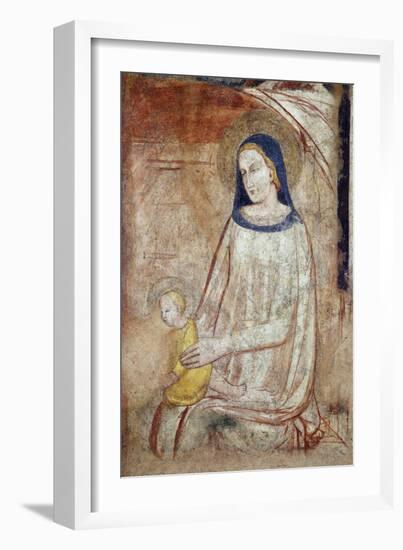 Madonna and Child, Basilica of Sant'Eustorgio, Milan, Italy-null-Framed Giclee Print