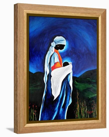 Madonna and Child - Beloved Son, 2008-Patricia Brintle-Framed Premier Image Canvas