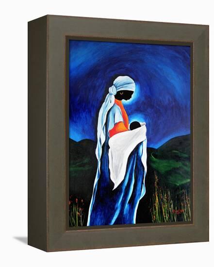 Madonna and Child - Beloved Son, 2008-Patricia Brintle-Framed Premier Image Canvas