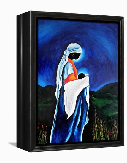 Madonna and Child - Beloved Son, 2008-Patricia Brintle-Framed Premier Image Canvas