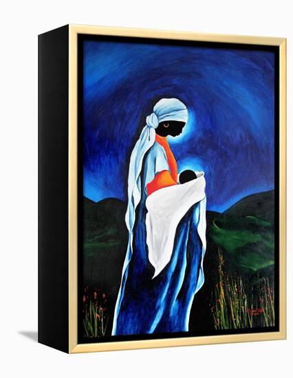 Madonna and Child - Beloved Son, 2008-Patricia Brintle-Framed Premier Image Canvas