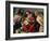 Madonna and Child Between Saints Roch and Sebastian-Lorenzo Lotto-Framed Giclee Print