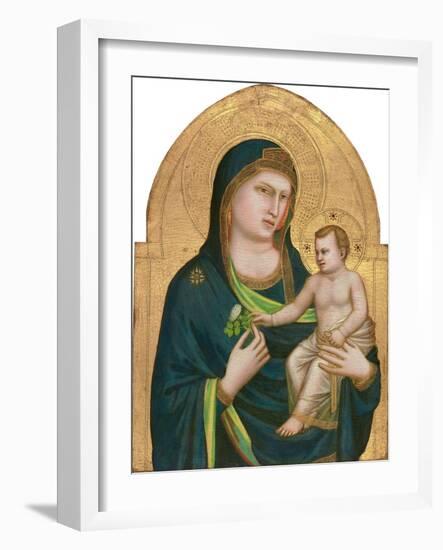 Madonna and Child, C.1320-30-Giotto di Bondone-Framed Giclee Print