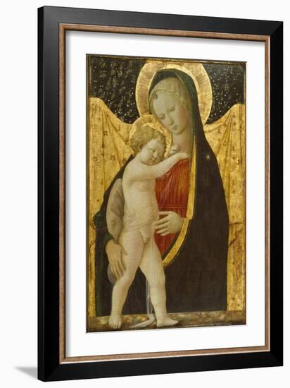 Madonna and Child, C.1446-47 (Tempera & Gold on Panel)-Fra Filippo Lippi-Framed Giclee Print