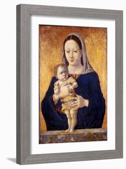 Madonna and Child, C.1465-Marco Zoppo-Framed Giclee Print