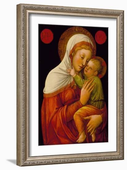 Madonna and Child, c.1465-Jacopo Bellini-Framed Giclee Print