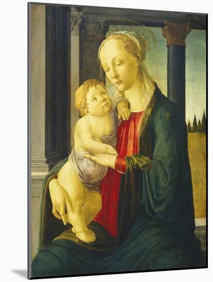 Madonna and Child, c.1467-Sandro Botticelli-Mounted Giclee Print