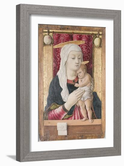 Madonna and Child, C.1468-Carlo Crivelli-Framed Giclee Print