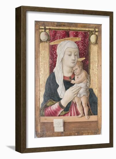 Madonna and Child, C.1468-Carlo Crivelli-Framed Giclee Print