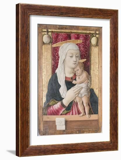 Madonna and Child, C.1468-Carlo Crivelli-Framed Giclee Print