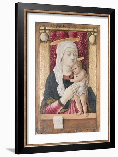 Madonna and Child, C.1468-Carlo Crivelli-Framed Giclee Print