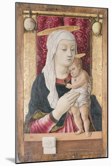 Madonna and Child, C.1468-Carlo Crivelli-Mounted Giclee Print