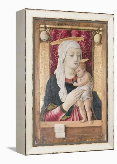 Madonna and Child, C.1468-Carlo Crivelli-Framed Premier Image Canvas