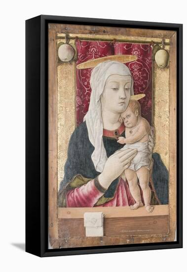 Madonna and Child, C.1468-Carlo Crivelli-Framed Premier Image Canvas