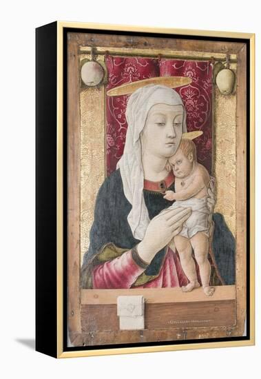 Madonna and Child, C.1468-Carlo Crivelli-Framed Premier Image Canvas