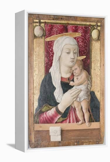 Madonna and Child, C.1468-Carlo Crivelli-Framed Premier Image Canvas