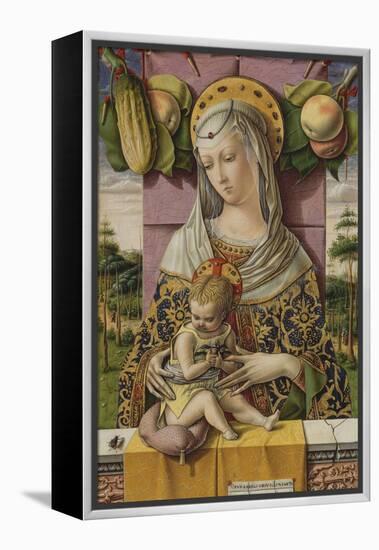 Madonna and Child, c.1480-Carlo Crivelli-Framed Premier Image Canvas