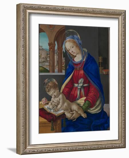 Madonna and Child, c.1483-4-Filippino Lippi-Framed Giclee Print