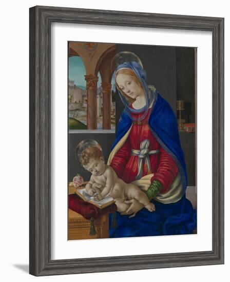 Madonna and Child, c.1483-4-Filippino Lippi-Framed Giclee Print