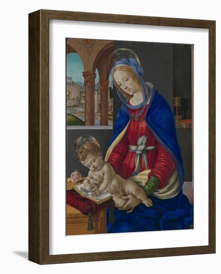 Madonna and Child, c.1483-4-Filippino Lippi-Framed Giclee Print