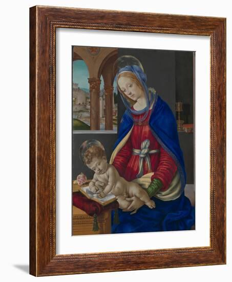 Madonna and Child, c.1483-4-Filippino Lippi-Framed Giclee Print