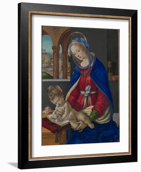 Madonna and Child, c.1483-4-Filippino Lippi-Framed Giclee Print