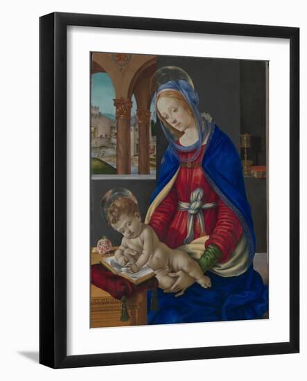 Madonna and Child, c.1483-4-Filippino Lippi-Framed Giclee Print