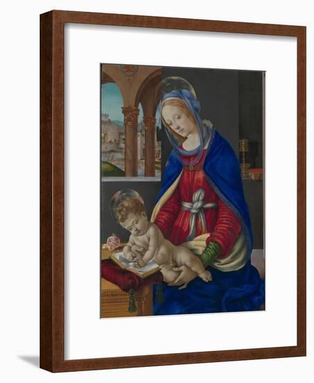 Madonna and Child, c.1483-4-Filippino Lippi-Framed Giclee Print