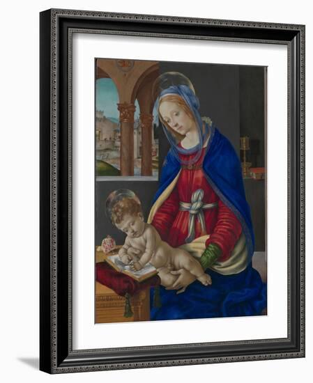 Madonna and Child, c.1483-4-Filippino Lippi-Framed Giclee Print