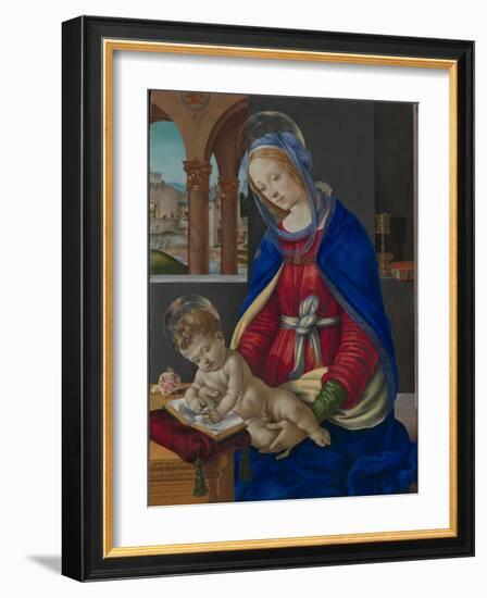 Madonna and Child, c.1483-4-Filippino Lippi-Framed Giclee Print