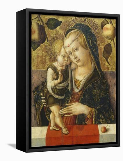 Madonna and Child, C. 1490-Carlo Crivelli-Framed Premier Image Canvas