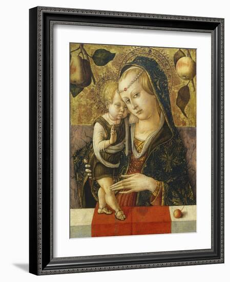 Madonna and Child, C. 1490-Carlo Crivelli-Framed Giclee Print