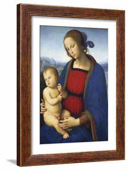 Madonna and Child, C.1500-Pietro Perugino-Framed Giclee Print