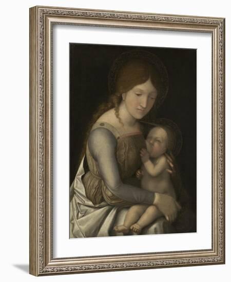 Madonna and Child, C.1505-1510-Andrea Mantegna-Framed Giclee Print