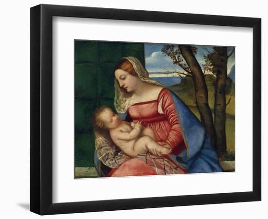 Madonna and Child, c.1508-Titian-Framed Giclee Print