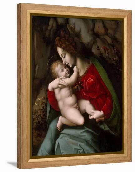 Madonna and Child, c.1520-Francesco Ubertini Verdi Bachiacca-Framed Premier Image Canvas