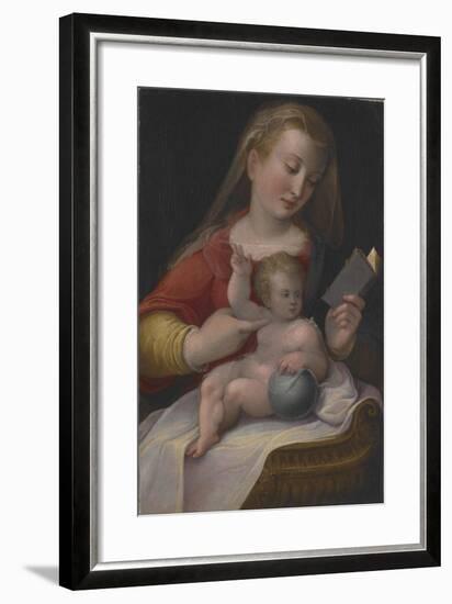 Madonna and Child, C.1580-85-Barbara Longhi-Framed Giclee Print