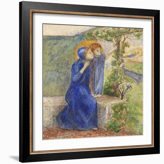 Madonna and Child, C.1855-Elizabeth Eleanor Siddal-Framed Giclee Print