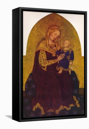 'Madonna and Child', c1420-Gentile da Fabriano-Framed Premier Image Canvas