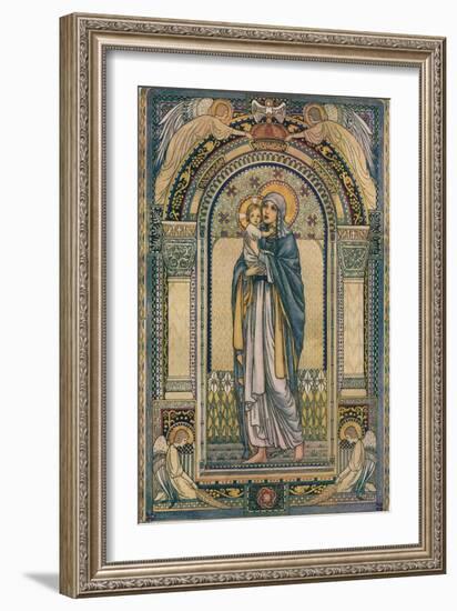 'Madonna and Child', c1918-Jeanne Labrousse-Framed Giclee Print