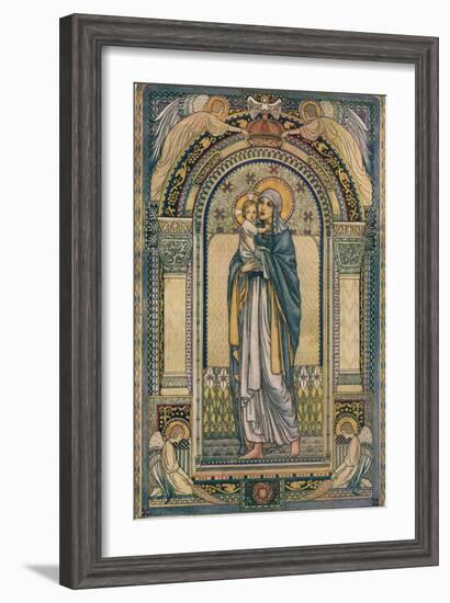 'Madonna and Child', c1918-Jeanne Labrousse-Framed Giclee Print