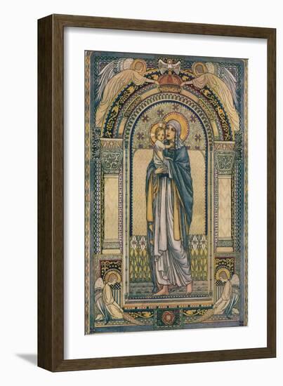 'Madonna and Child', c1918-Jeanne Labrousse-Framed Giclee Print