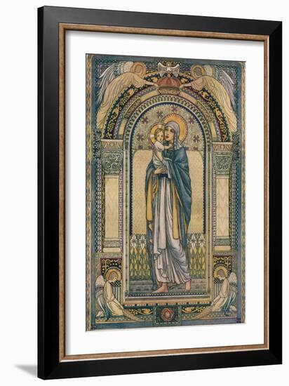 'Madonna and Child', c1918-Jeanne Labrousse-Framed Giclee Print