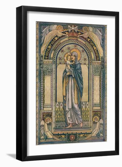 'Madonna and Child', c1918-Jeanne Labrousse-Framed Giclee Print