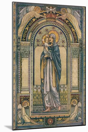 'Madonna and Child', c1918-Jeanne Labrousse-Mounted Giclee Print